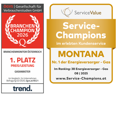 Auszeichnungen MONTANA Österreich